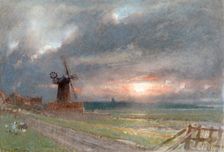 Cley, Norfolk c1865-1932. Artist: Albert Goodwin