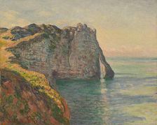 Cliff and Porte d'Aval, 1885. Creator: Monet, Claude (1840-1926)
