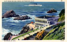 Cliff House and Seal Rocks, San Francisco, California, USA, 1932
