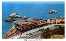 Cliff House and Seal Rocks, San Francisco, California, USA, 1957