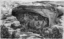 Cliff Palace in Cliff Palace Canyon, southwest Colorado, USA, 1901