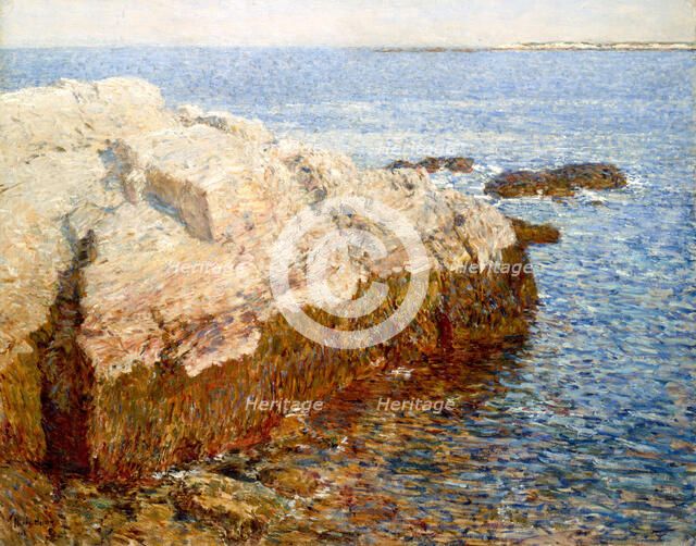Cliff Rock - Appledore, 1903. Creator: Frederick Childe Hassam.