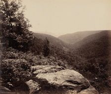 Cliff View, Summit of Alleghenies, c. 1895. Creator: William H Rau