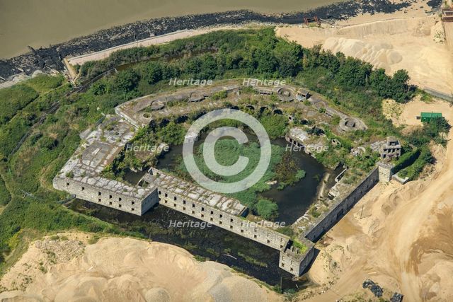 Cliffe Fort, Medway, 2024. Creator: Damian Grady.