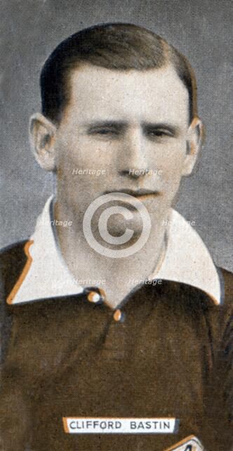 Clifford Bastin, Arsenal and English football international, 1935. Artist: Unknown