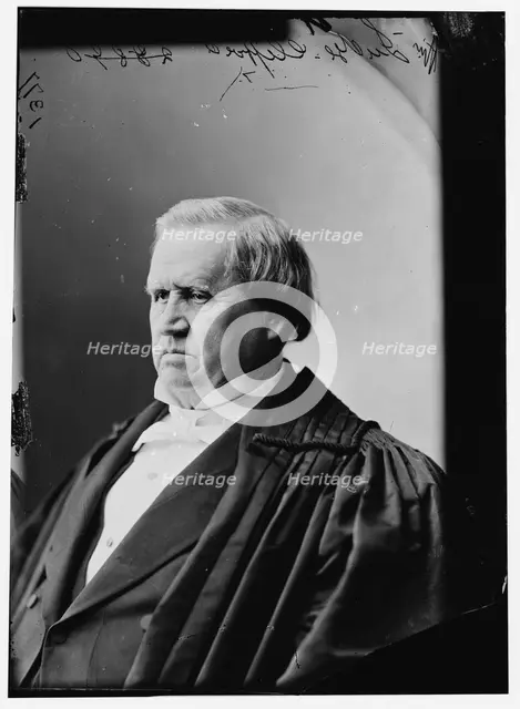 Clifford, Judge Nathan (Supreme Court), between 1870 and 1880. Creator: Unknown.