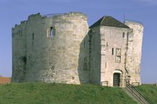 Clifford's Tower, York, North Yorkshire, 1997. Artist: J Bailey