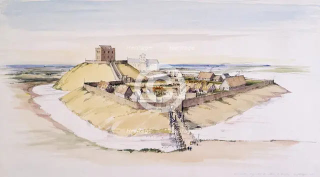 Clifford's Tower, late 11th century, (c1990-2010). Artist: Terry Ball.