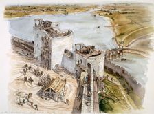 Clifford's Tower, late 13th century, (c1990-2010). Artist: Peter Dunn