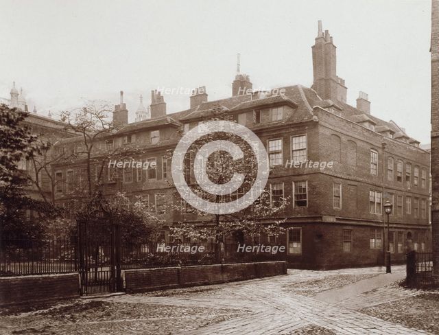 Clifford's Inn, c1885. Creator: Henry Dixon & Son.
