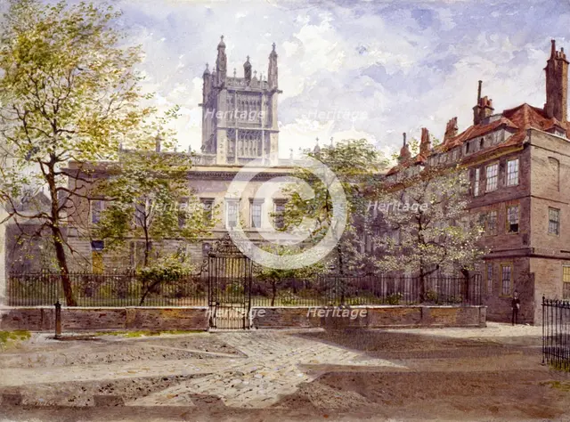 Clifford's Inn, London, 1880. Artist: John Crowther