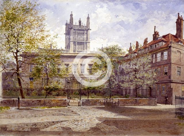 Clifford's Inn, London, 1880. Artist: John Crowther