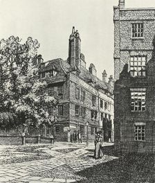 Clifford's Inn in the City of London, 1903, (1934). Creator: Frederick Landseer Maur Griggs