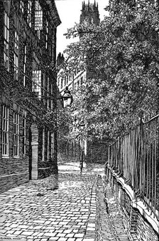 Clifford's Inn, Looking North 1903