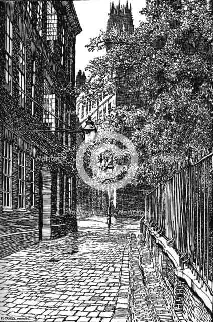 'Clifford's Inn, Looking North', 1903. Artist: Unknown.