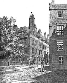 Clifford's Inn, Looking North East 1903