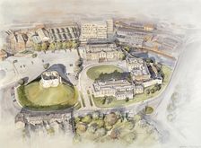 Clifford's Tower, York, c2010. Artist: Peter Dunn