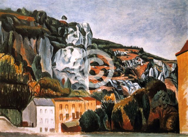 'Cliffs', 1912. Creator: Andre Derain.