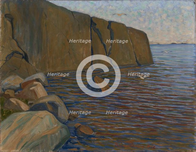 Cliffs, 1926. Creator: Hanna Ronnberg.