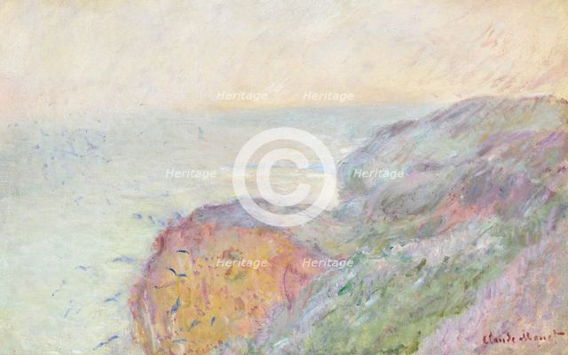 Cliffs near Dieppe, 1897. Creator: Monet, Claude (1840-1926).