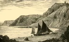 Cliffs near Whitby 1898. Creator: Unknown