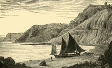 Cliffs near Whitby 1898. Creator: Unknown