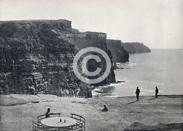 'Cliffs of Moher - A Striking Coast Scene', 1895. Artist: Unknown.