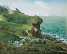 Cliffs at Gréville, 1871