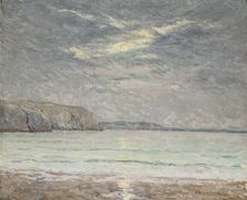 Cliffs at sunset. Creator: Maufra, Maxime (1861-1918)