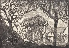 Cliffs in Sunlight, Capri, 1922-1929. Creator: Margaret Jordan Patterson