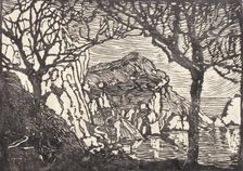 Cliffs in Sunlight, Capri, 1922-1929. Creator: Margaret Jordan Patterson