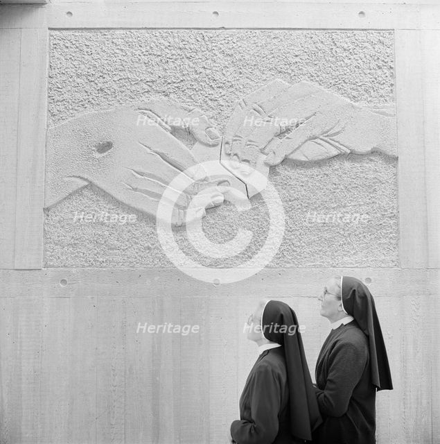 Clifton Cathedral, Clifton Park, Clifton, City of Bristol, 01/06/1973. Creator: John Laing plc.