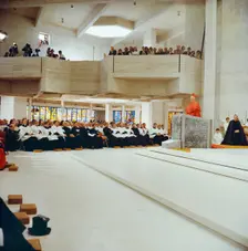 Clifton Cathedral, Clifton Park, Clifton, City of Bristol, 29/06/1973. Creator: John Laing plc