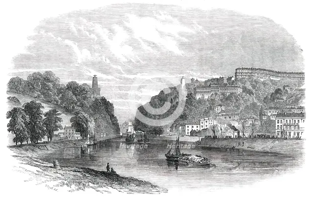 Clifton, from the Ferry, 1850. Creator: Unknown.