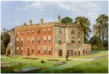 Clifton Hall, Nottinghamshire, home of Baronet Clifton, c1880