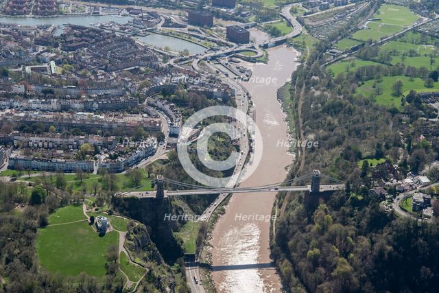 Clifton Suspension Bridge, Bristol, 2018. Creator: Historic England Staff Photographer.