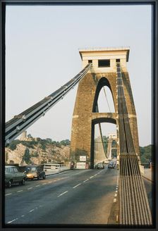 Clifton Suspension Bridge, Clifton, City of Bristol, 1972. Creator: Dorothy Chapman