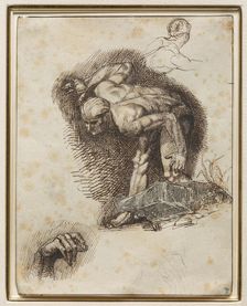 Climbers, between 1791 and 1824. Creator: Theodore Gericault