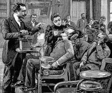 Clinic at the School of Dentistry, Paris, 1892. Creator: Unknown