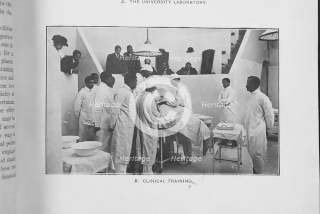 Clinical training, 1917. Creator: Unknown.