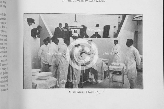 Clinical training, 1917. Creator: Unknown.