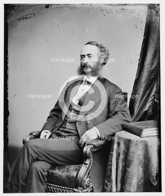 Clinton Levi Merriam of New York, between 1860 and 1875. Creator: Unknown.
