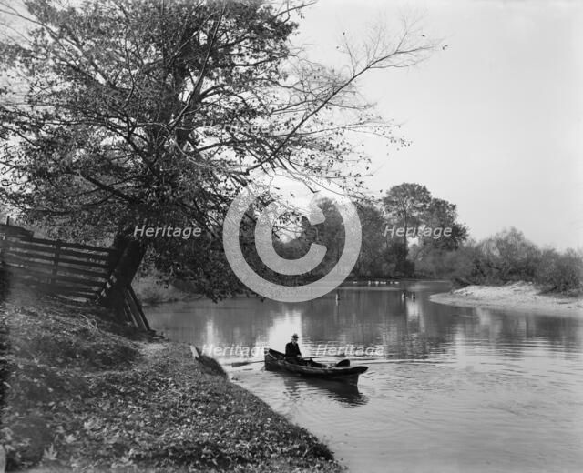 Clinton River, Mt. Clemens, between 1880 and 1899. Creator: Unknown.
