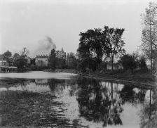 Clinton River near Market St., Mt. Clemens, between 1880 and 1899. Creator: Unknown