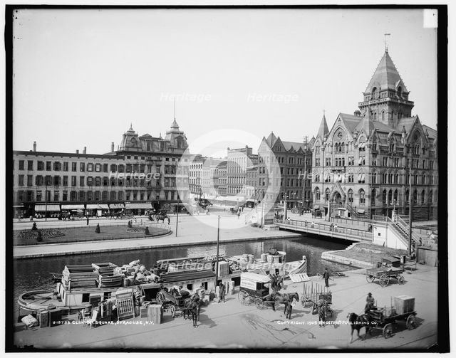 Clinton Square, Syracuse, N.Y., c1905. Creator: Unknown.