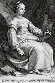 Clio, 1592. Creator: Hendrik Goltzius