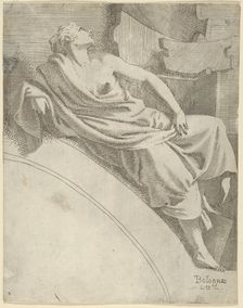 Clio, ca. 1540-45. Creator: Leon Davent