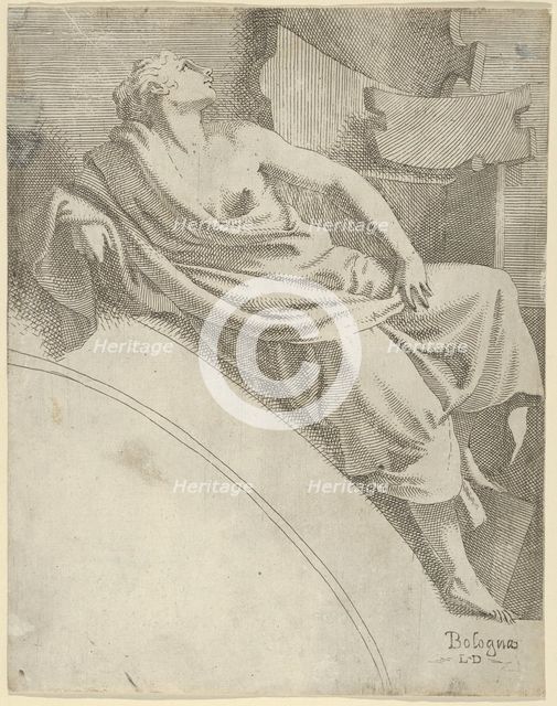Clio, ca. 1540-45. Creator: Leon Davent.