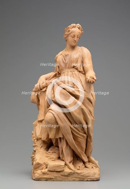 Clio, Muse of History, between 1680 and 1683. Creator: Christophe Veyrier.