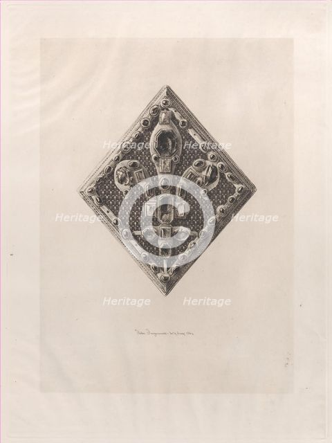 Clip for Saint Louis' Royal Coat, 1864. Creator: Jules-Ferdinand Jacquemart.